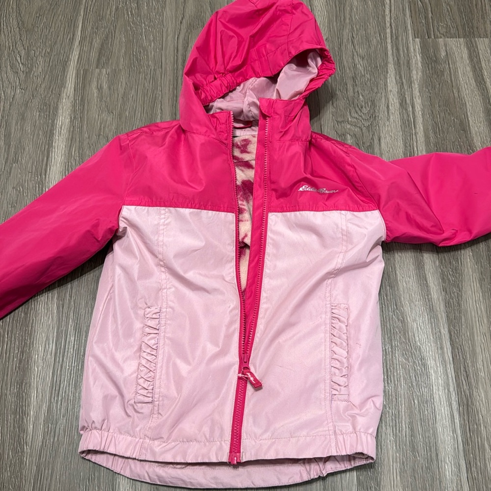 Eddie Bauer jacket with fleece